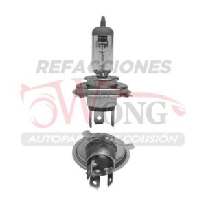 FOCO UNIVERSAL HALOGENO H4/9003 12V 100/80W BASE P43T